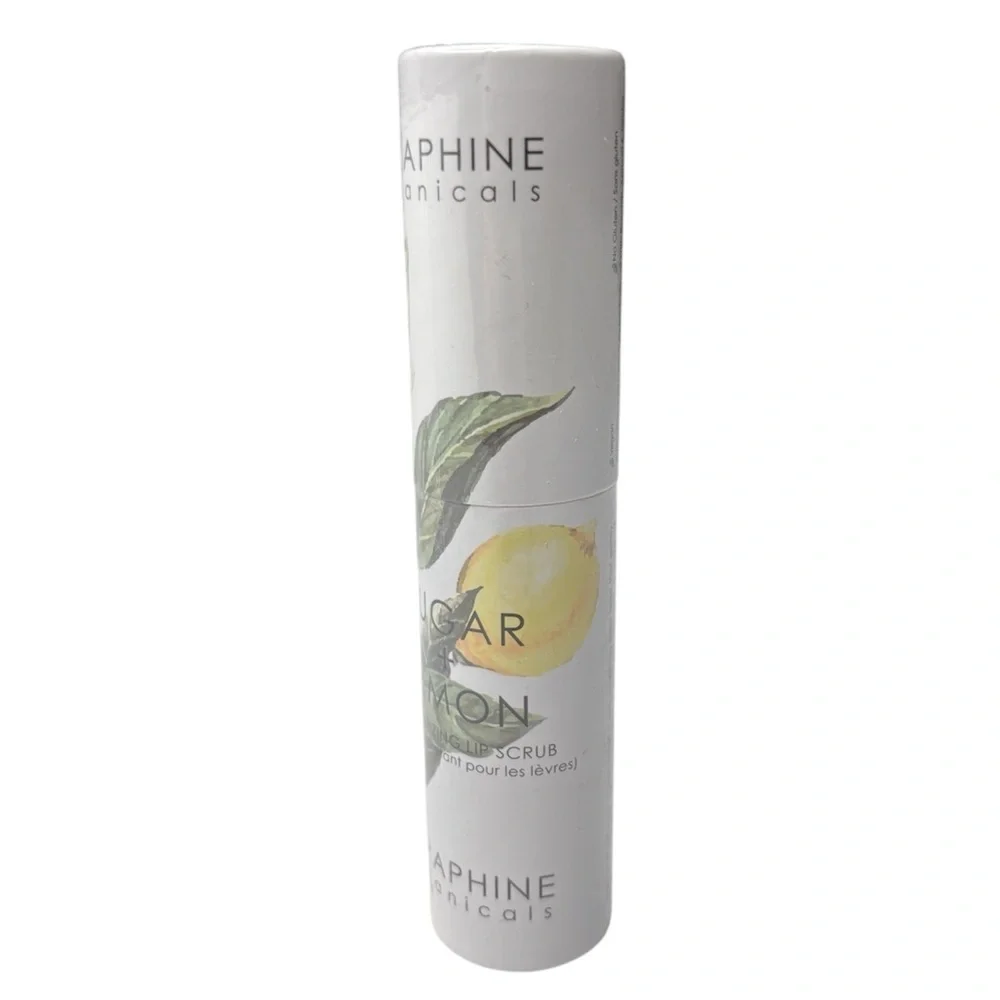 SERAPHINE BOTANICALS Sugar + Lemon Moisturizing Lip Buffer